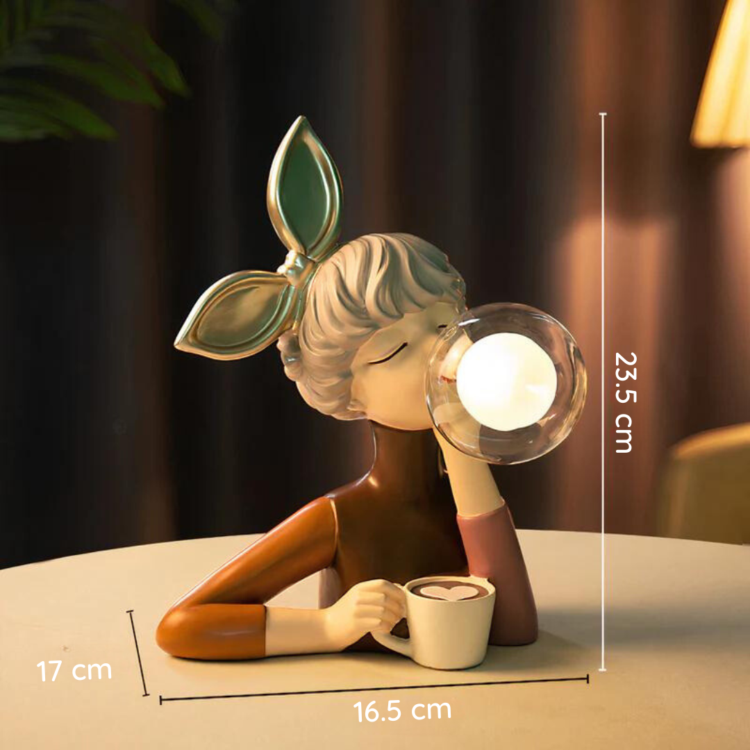 Handcrafted Glow Table Lamp - ArtisanLuxe