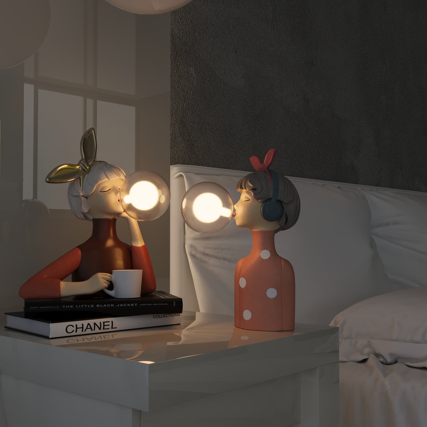 Handcrafted Glow Table Lamp - ArtisanLuxe