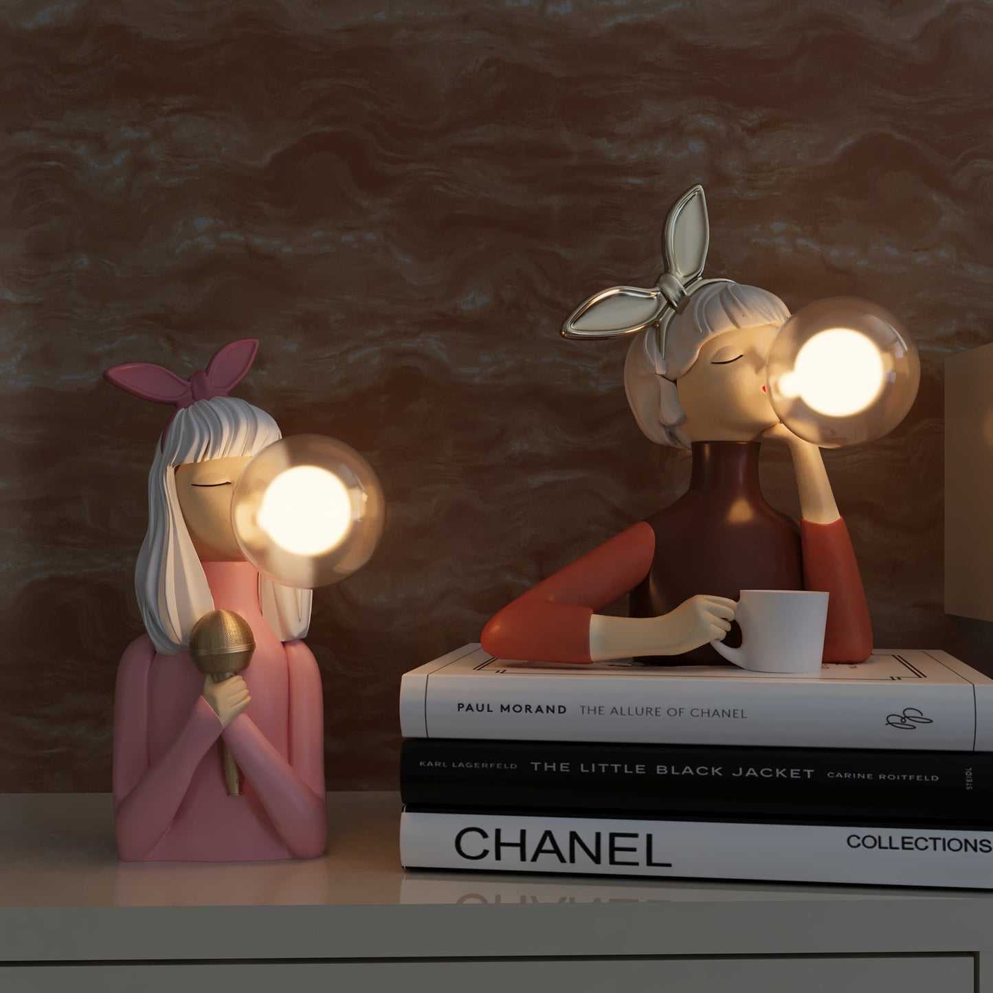 Handcrafted Glow Table Lamp - ArtisanLuxe
