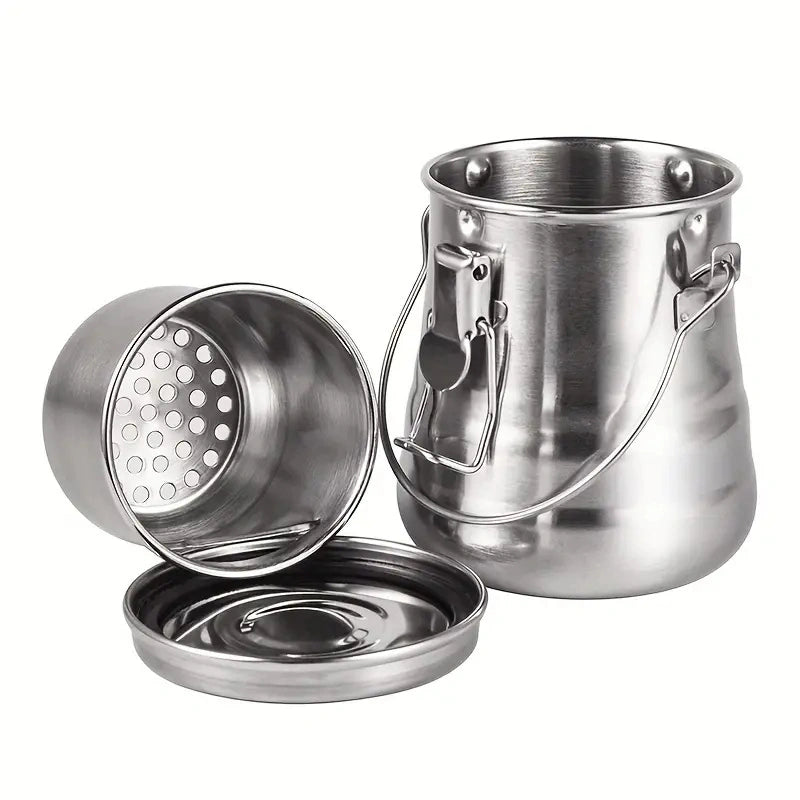 Leak-Proof Brush Wash Pot