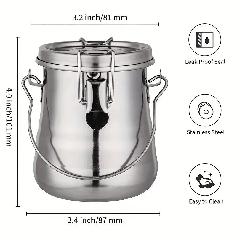 Leak-Proof Brush Wash Pot