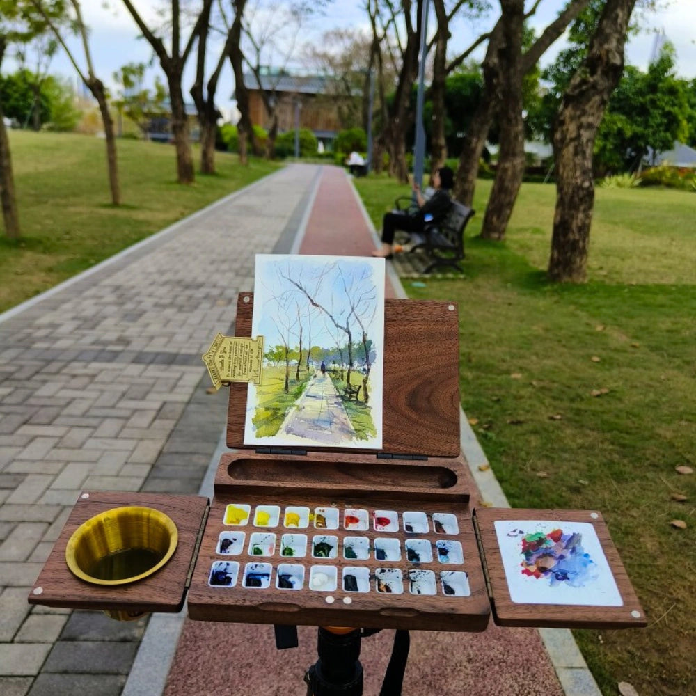 Artcharya Plein Air Painting Station