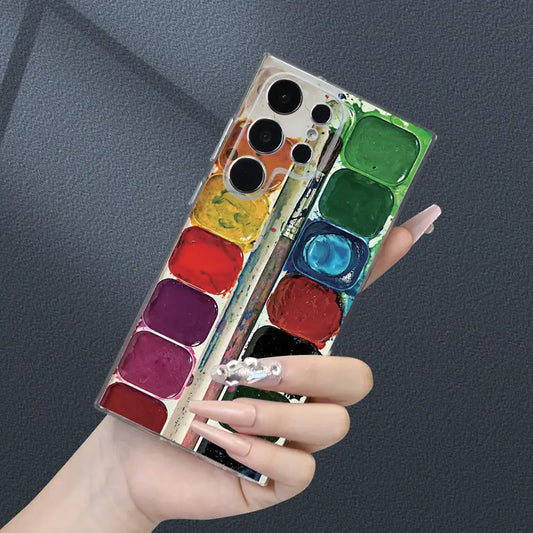 Paint Palette Style Samsung Case
