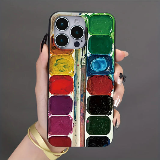 Paint Palette Style iPhone Case