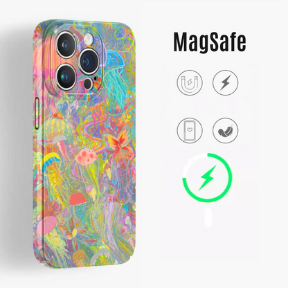 Dancing Jellyfish  - Artistic iPhone Case MagSafe