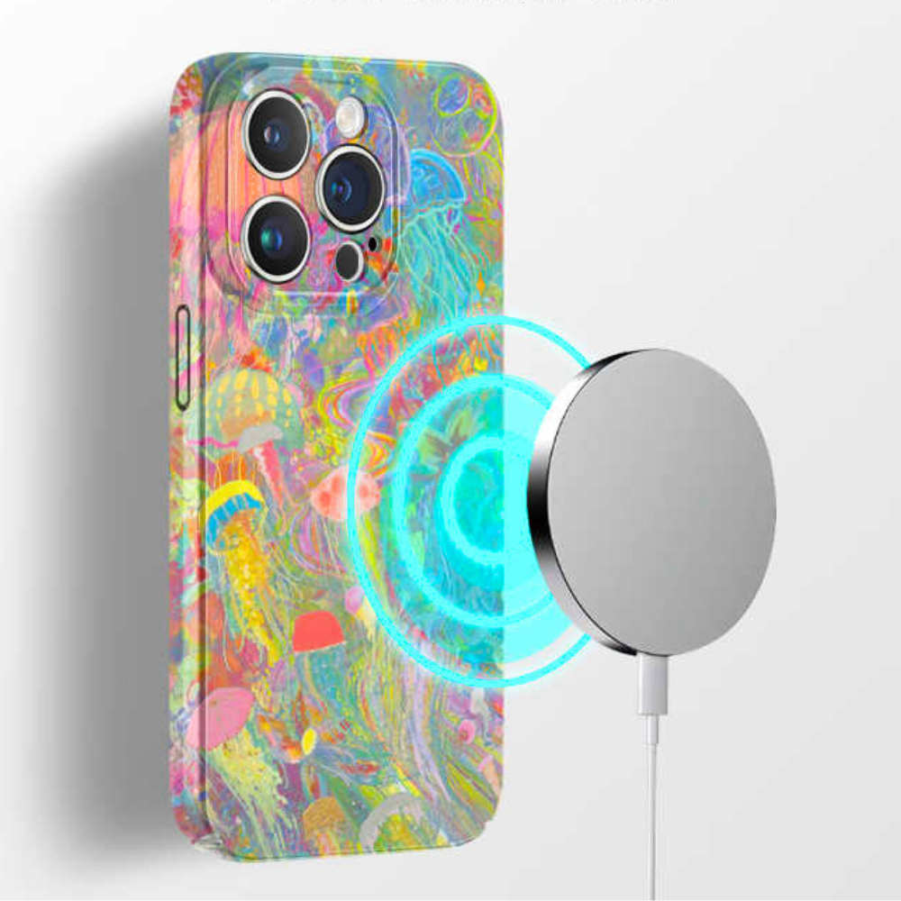 Dancing Jellyfish  - Artistic iPhone Case MagSafe