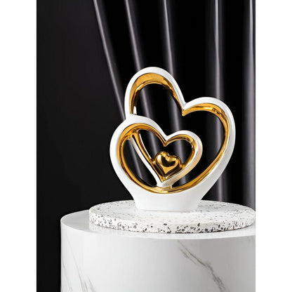 Hearts Entwined - Porcelain Symbol of Love