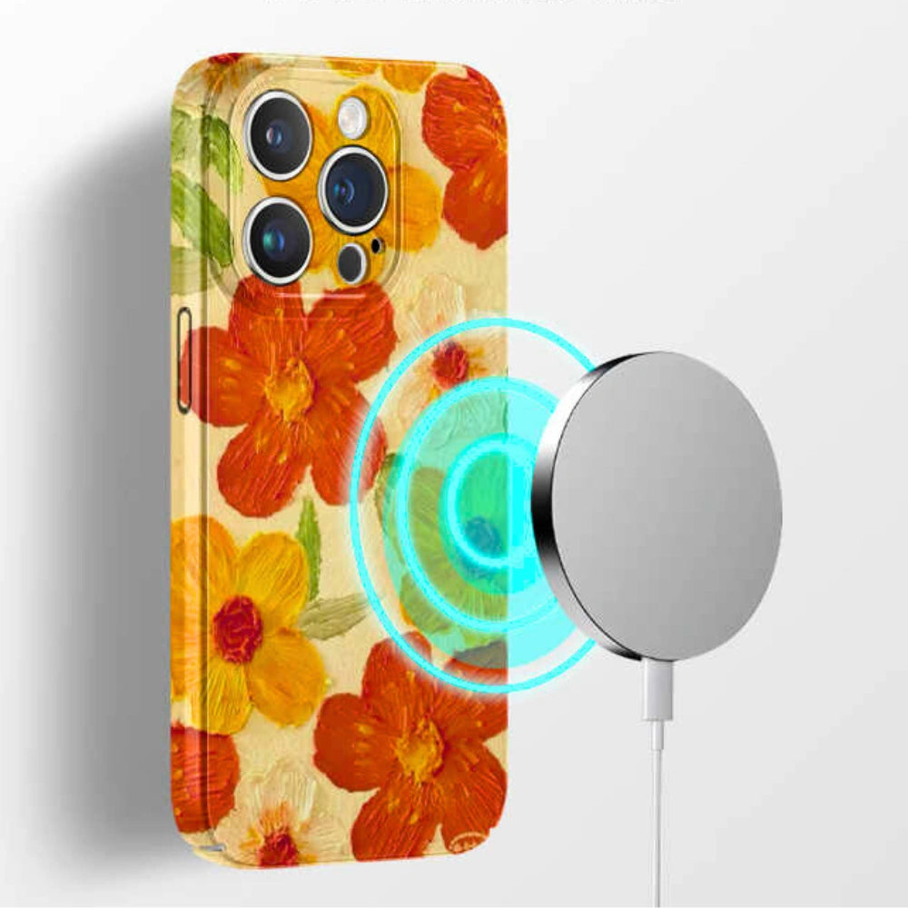 Floral Radiance - Artistic iPhone Case MagSafe