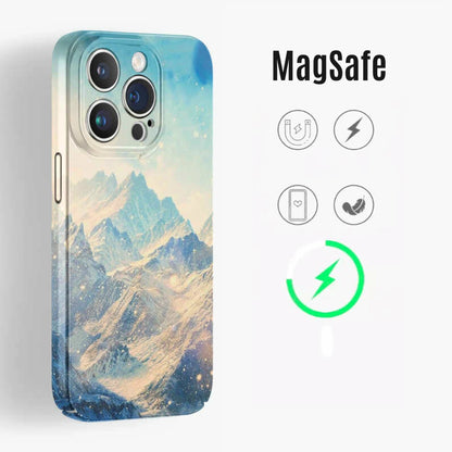 Frozen Peaks - Artistic iPhone Case MagSafe