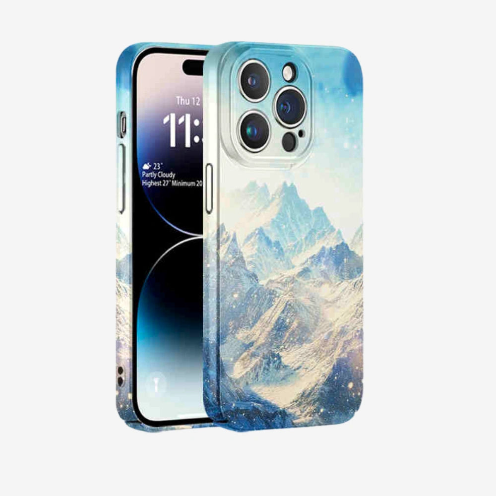 Frozen Peaks - Artistic iPhone Case MagSafe