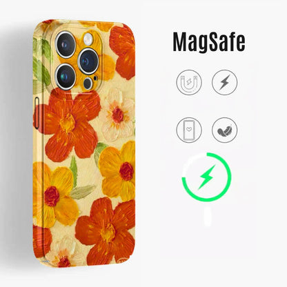 Floral Radiance - Artistic iPhone Case MagSafe