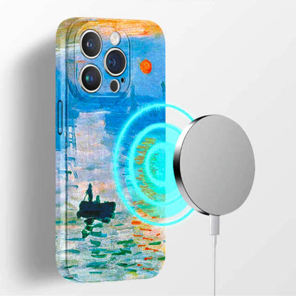 Golden Waters - Artistic iPhone Case MagSafe