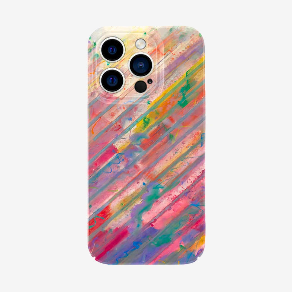 Pastel Stripes - Artistic iPhone Case MagSafe