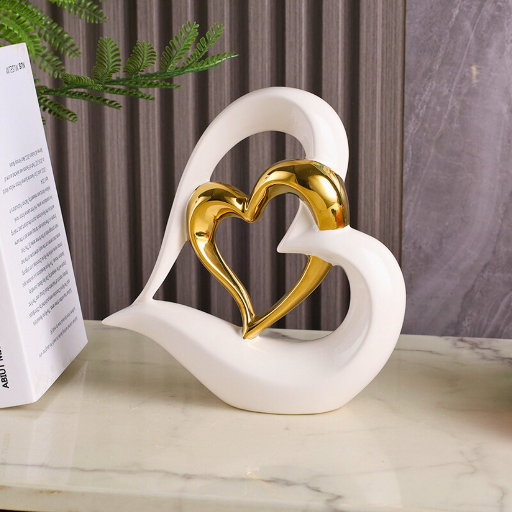 Heartfelt Union - Porcelain Symbol of Love