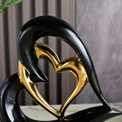 Heartfelt Union - Porcelain Symbol of Love