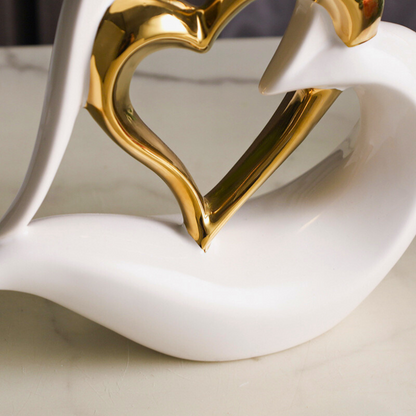 Heartfelt Union - Porcelain Symbol of Love