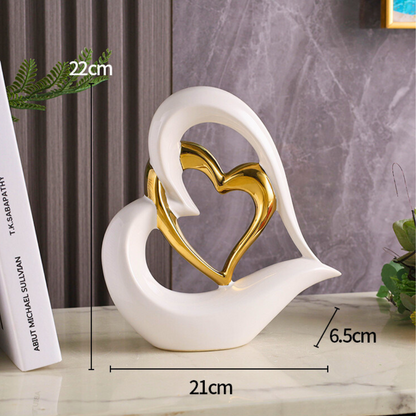 Heartfelt Union - Porcelain Symbol of Love