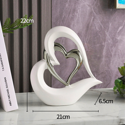 Heartfelt Union - Porcelain Symbol of Love