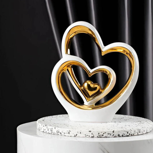 Hearts Entwined - Porcelain Symbol of Love