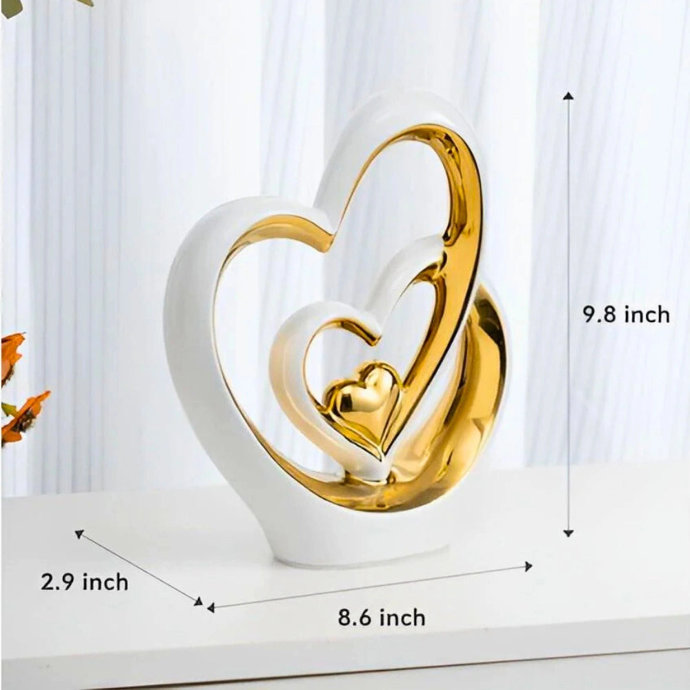 Hearts Entwined - Porcelain Symbol of Love