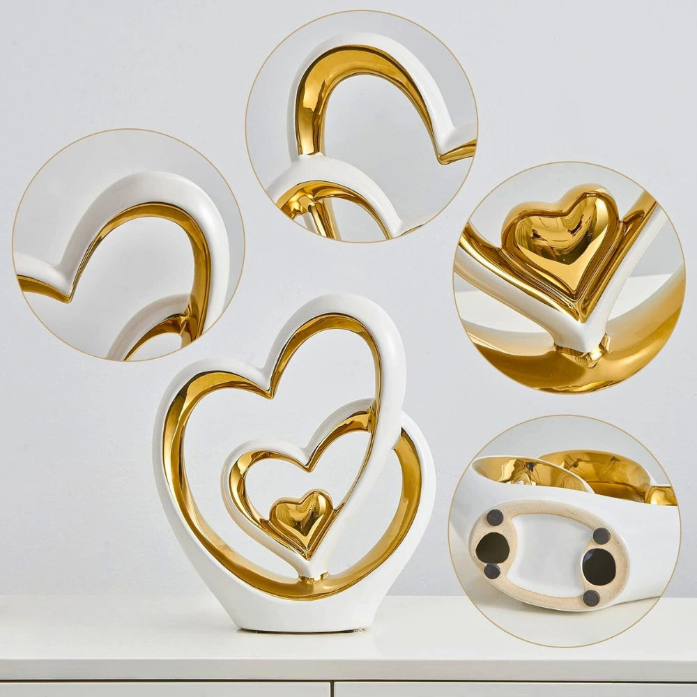 Hearts Entwined - Porcelain Symbol of Love
