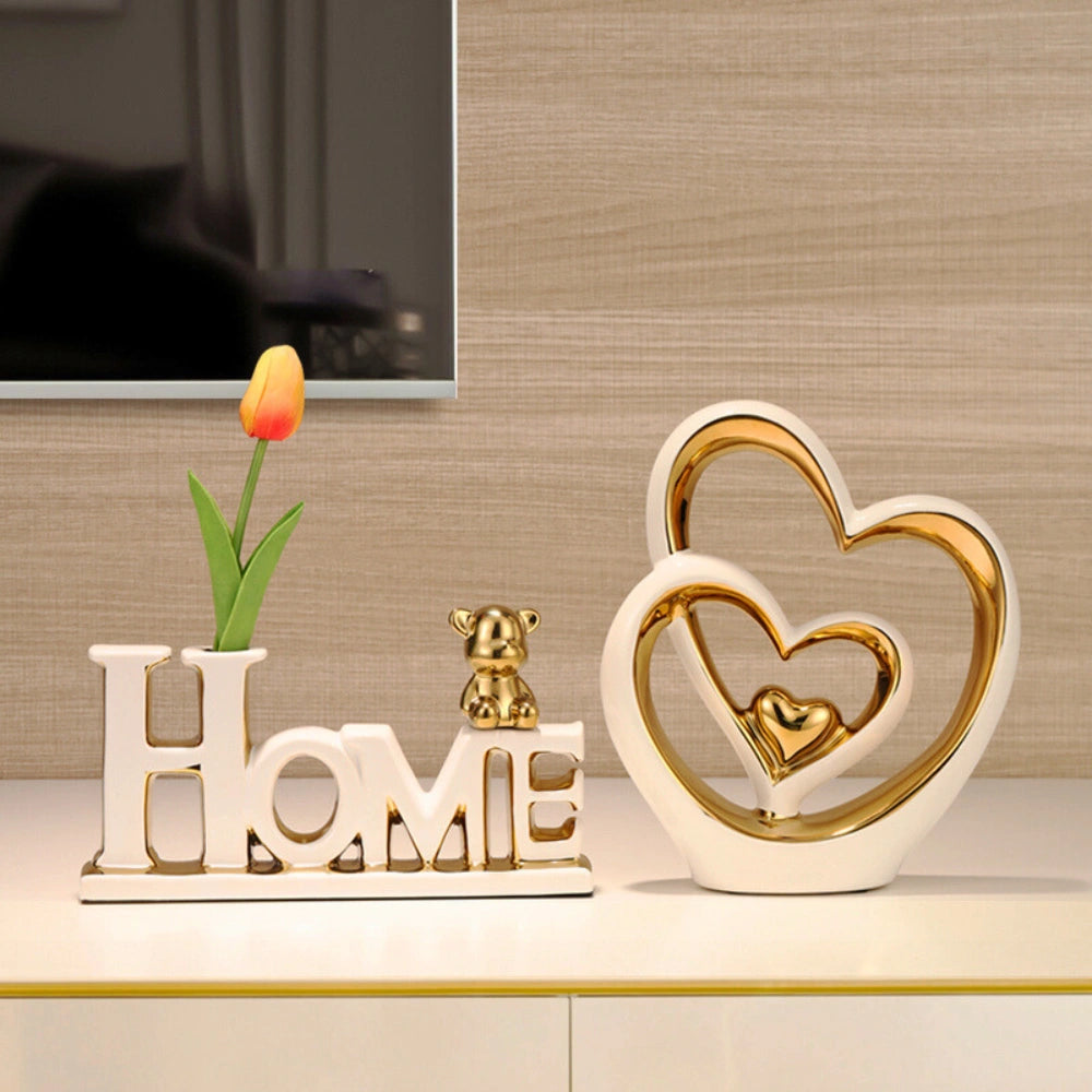 Hearts Entwined - Porcelain Symbol of Love