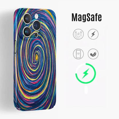 Hypnotic Whirl  - Artistic iPhone Case MagSafe