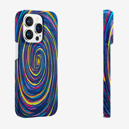 Hypnotic Whirl  - Artistic iPhone Case MagSafe