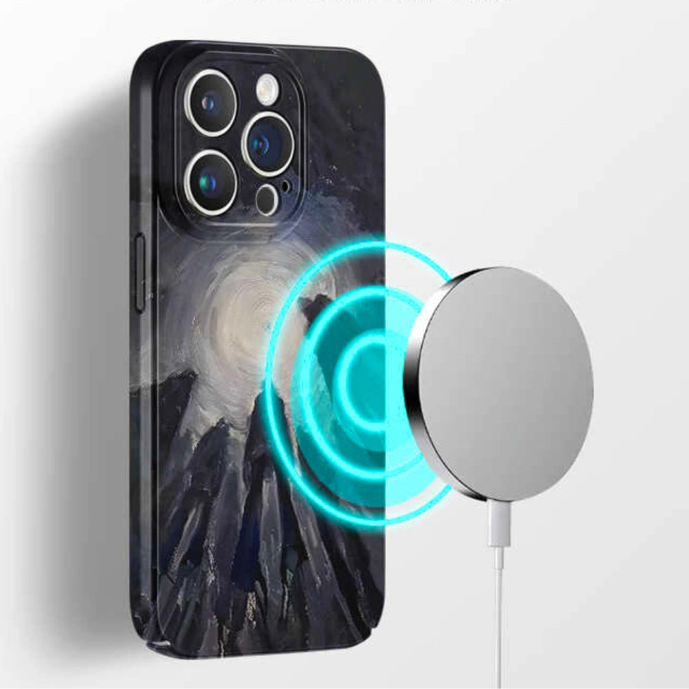 Moonlit Figures - Artistic iPhone Case MagSafe