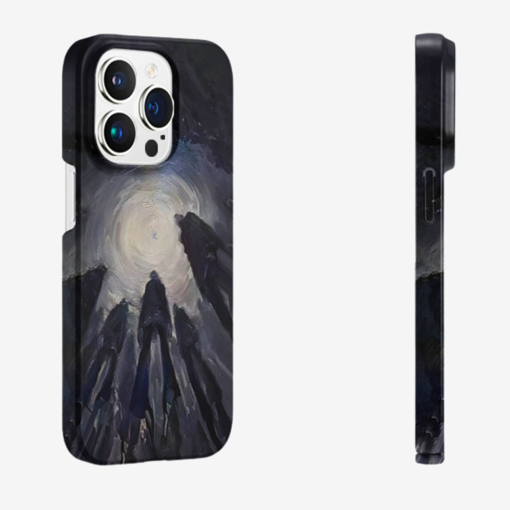 Moonlit Figures - Artistic iPhone Case MagSafe