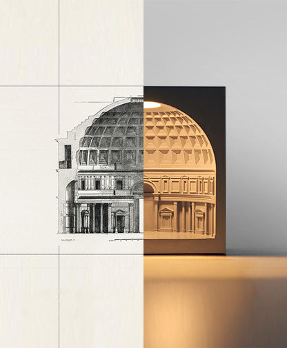 Roman Pantheon Night Light