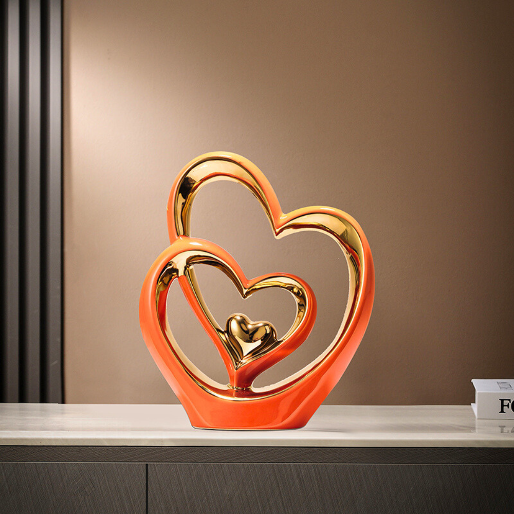 Hearts Entwined - Porcelain Symbol of Love