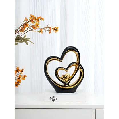 Hearts Entwined - Porcelain Symbol of Love