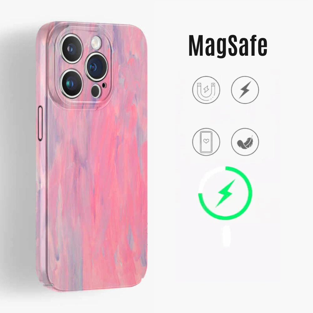 Pink Serenity - Artistic iPhone Case MagSafe