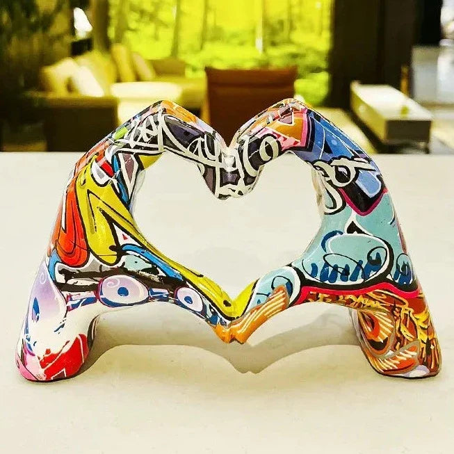 Artcharya Graffiti Affection Sculpture