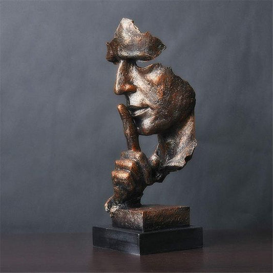 Timeless Stillness - Meditative Man Figurine