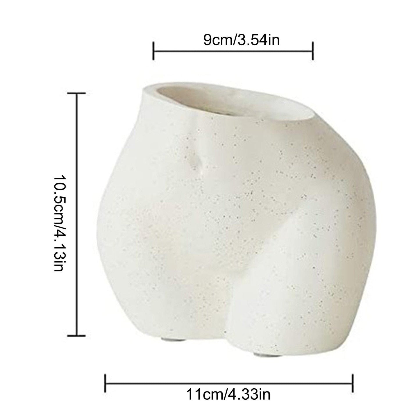 Graceful Muse Vase - Artistic Female Form