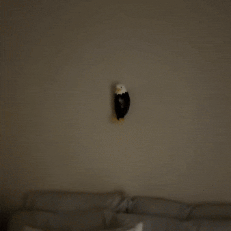 Artcharya Wireless Eagle Wall Light