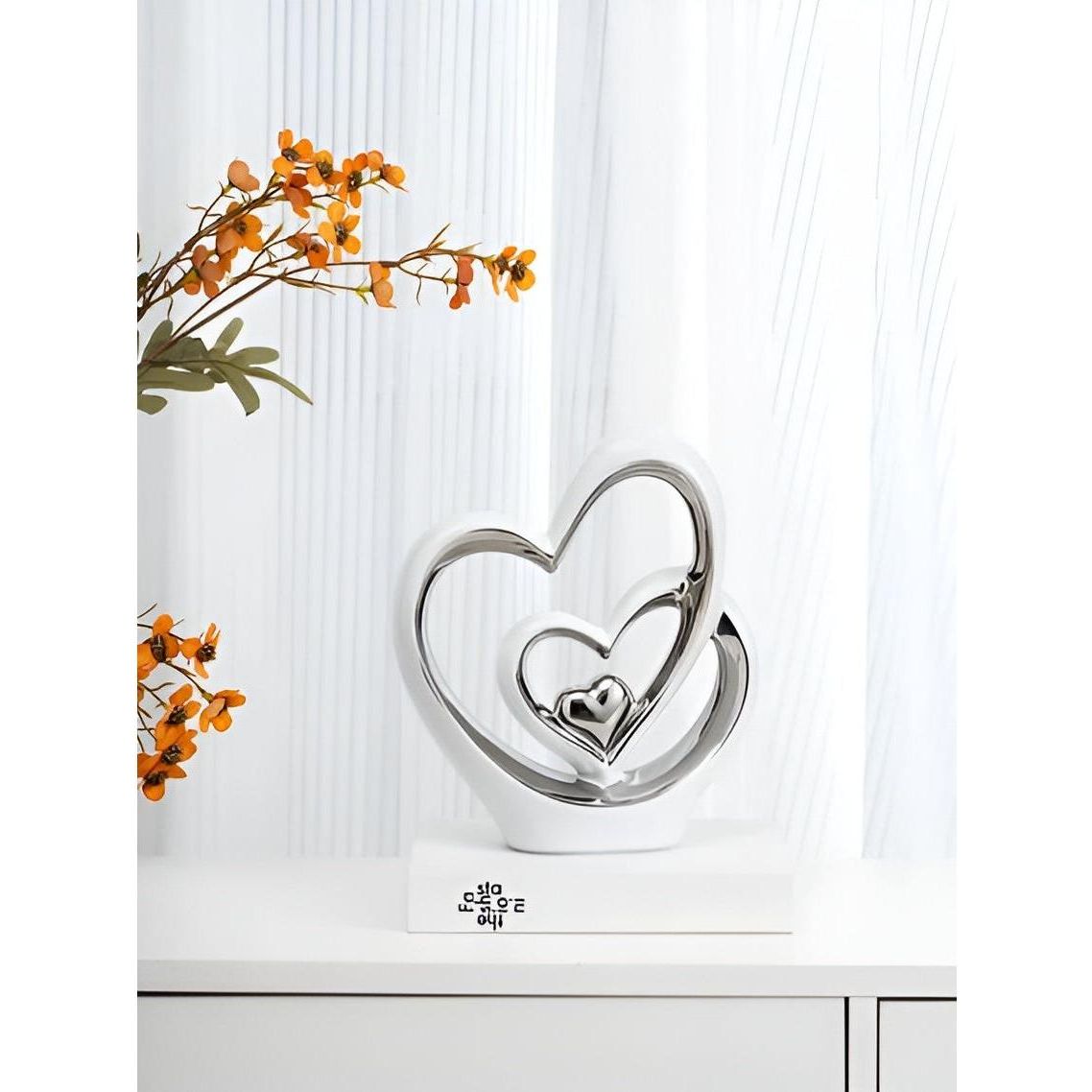 Hearts Entwined - Porcelain Symbol of Love