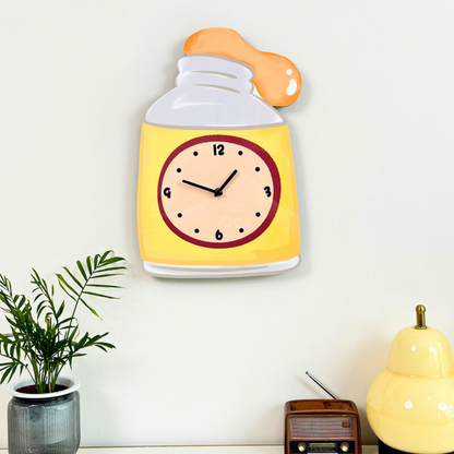 Artcharya Squeeze of Paint Wall Clock