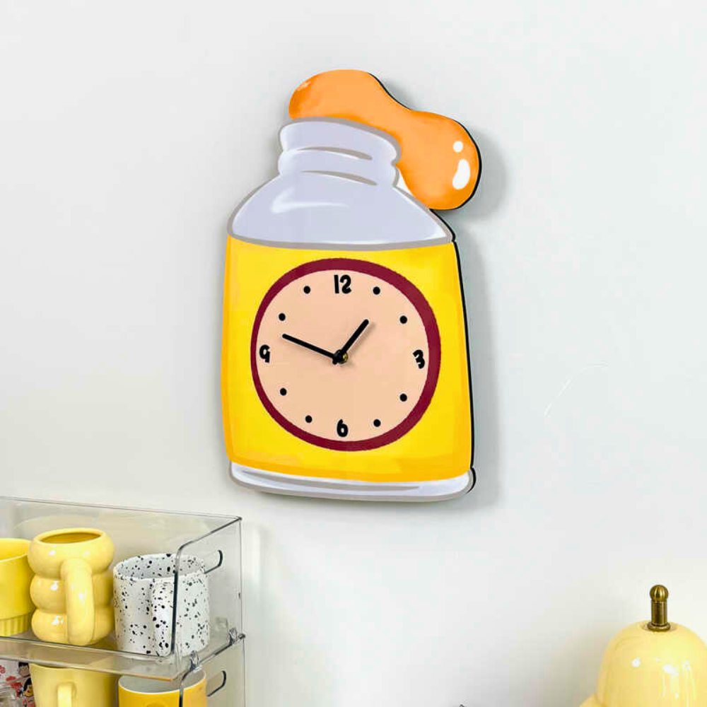 Artcharya Squeeze of Paint Wall Clock